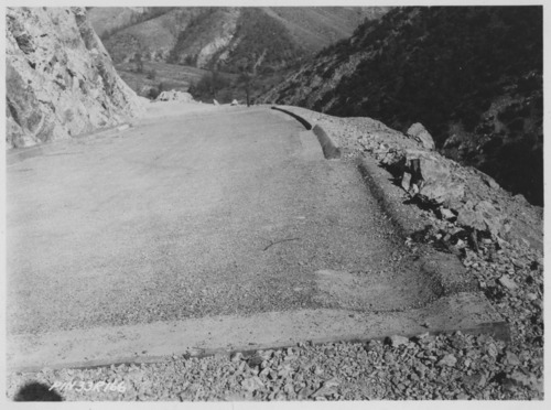 Monthly Progress Report on Physical Improvements or Minor Roads and Trails Photograph