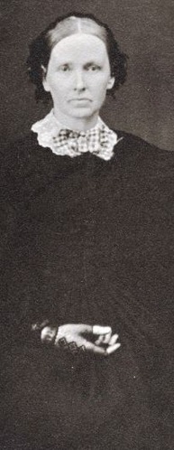 black and white photo of Arabella Rudolph