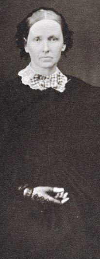 black and white photo of Arabella Rudolph