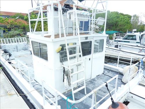 Pictures of the 45 ft Landing Craft in June 2014 at Biscayne National Park.