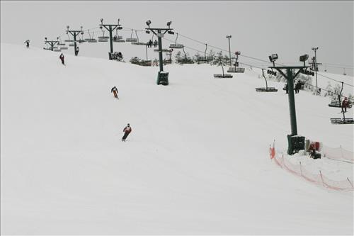 Special Olympics Ohio downhill skiing 1