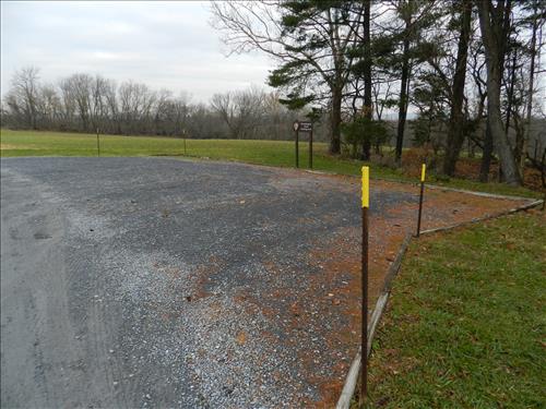 Monocacy Parking areas