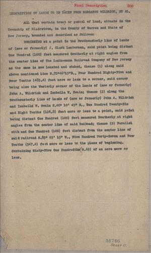 51746.PB--Land to be taken--New Jersey