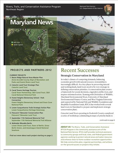 RTCA 2012 Maryland News