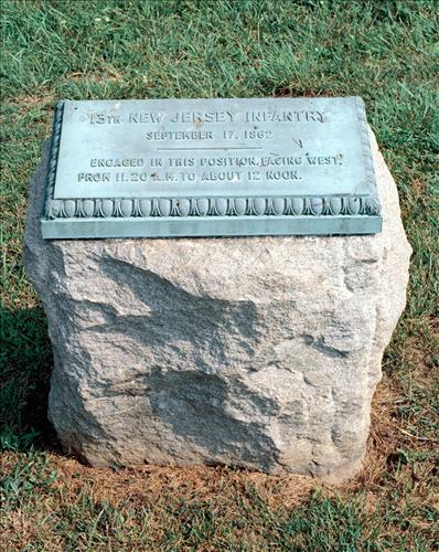 13th New Jersey Infantry Marker (11:20 am-12 noon) 3 of 3