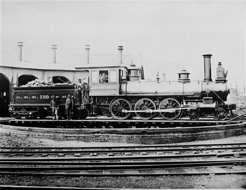 011/001.130--Central Railroad of New Jersey Railroad Locomotive [GROUP 03]