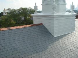 Clark Atlanta University; Arnett Hall roof restoration September 2010