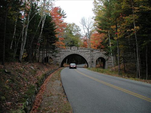 Carriage Road repairs at Acadia National Park