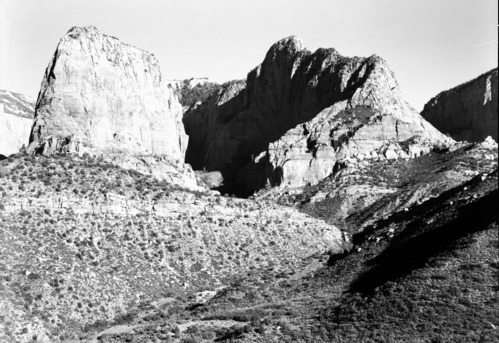 Paria Point and Beatty Point, south fork of Dry Creek.
