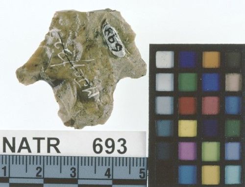 NATR     693 -- Ledbetter Cluster projectile point