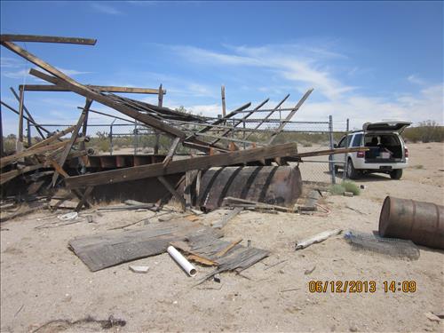 Telegraph Mine's environmental contamination related to gold processing.