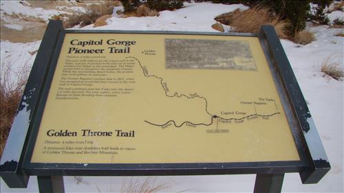 Captiol Reef National Park Wayside Exhibit Inventory January 2009 Group 4