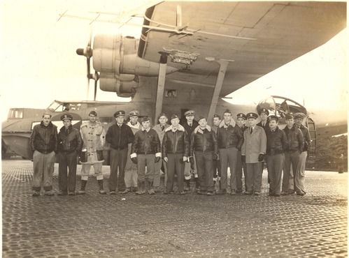 Crewmen and PBY