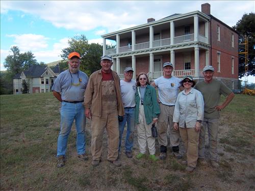 Lockwood House Spur Trail existing conditions from the Appalachian Trail in Harpers Ferry National Historical Park. 9/21/09