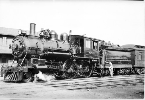 Baltimore & Ohio no. 0884 [4-4-0]