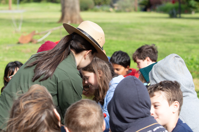 Maslow Before Bloom outdoor field trip program. 