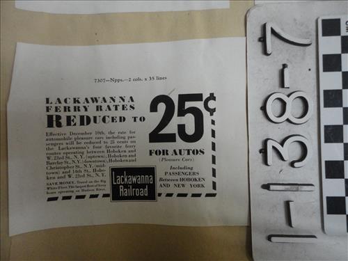 DL&W Advertising Ledger no. 1, Page no. 138