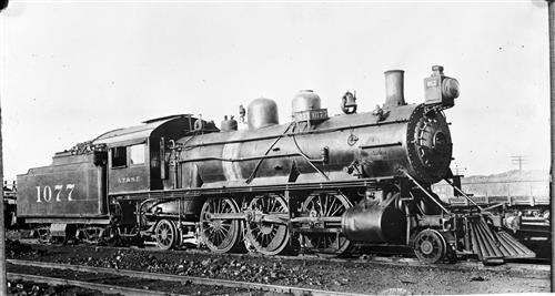 011/001.021--Atchison, Topeka & Santa Fe Railroad Locomotives [GROUP 3]