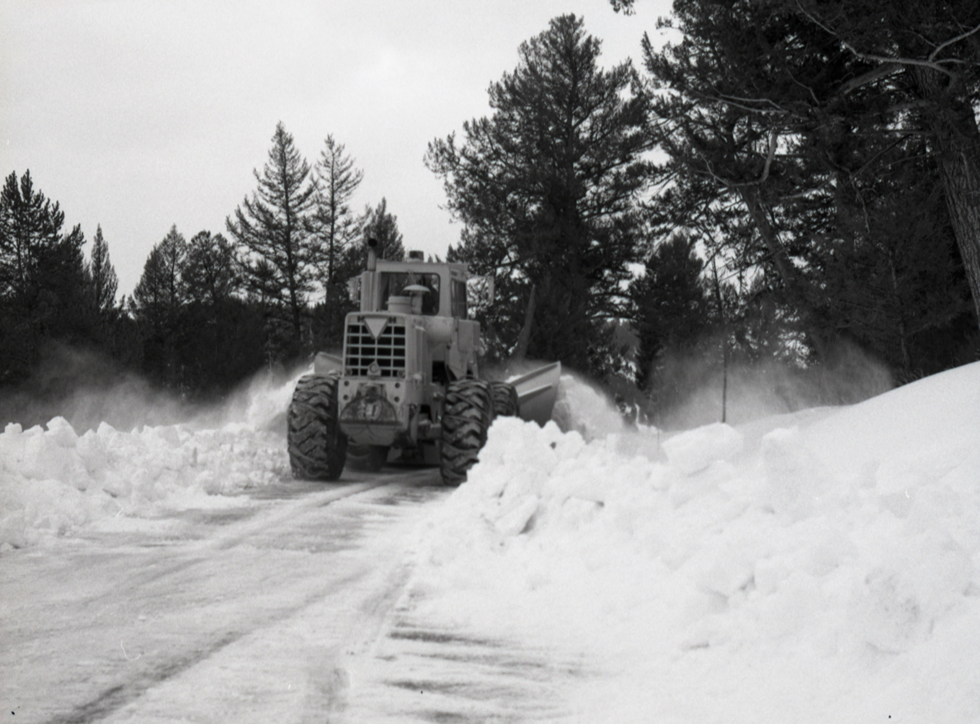 (Scene of Snow Vehicle)