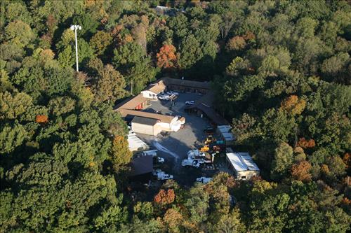 Aerial photos of Rock Creek Park maintenance facility - 10-30-07