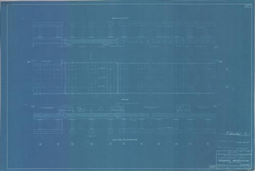 20452.BL-(GROUP 2) Jersey City, NJ--Terminal Warehouse--North and south Viaduct [1928-1929]