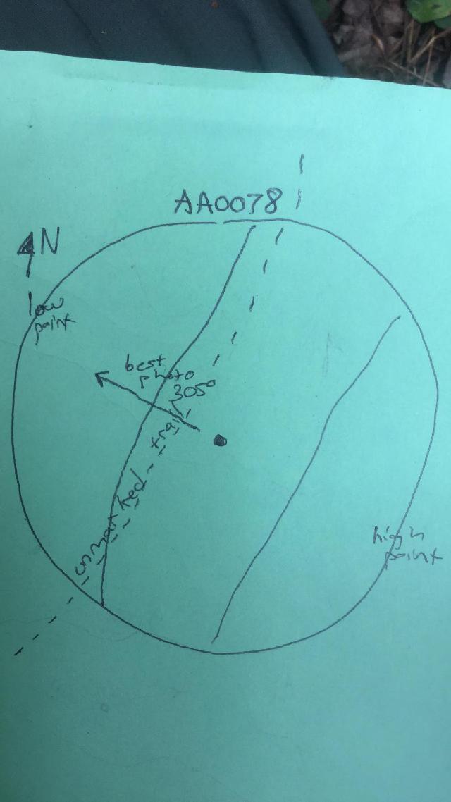 GRSM Accuracy Assessment. Plot Code: GRSM_AA_0078_map