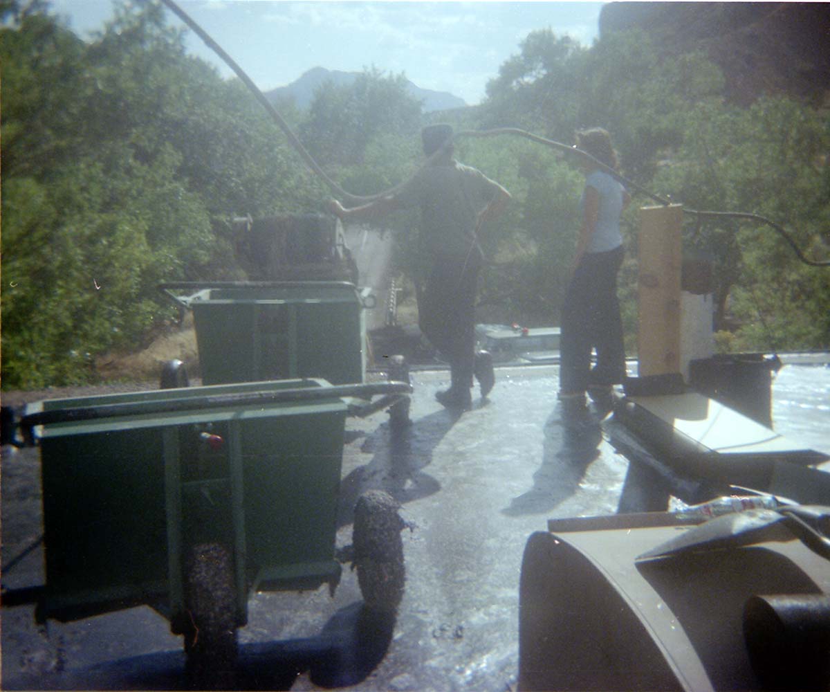 Headquarters/visitor center roofing project.