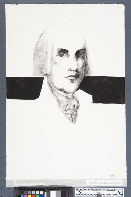 portrait of James Madison
