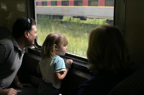 Cuyahoga Valley Scenic Railroad, Families on Train