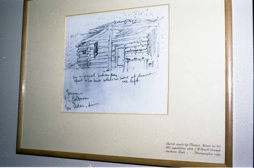 Color Photos of a temporary art exhibit.