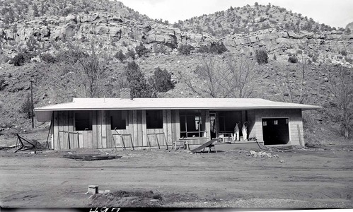 Construction, residence Building 8, near completion, Oak Creek.