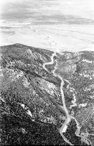 BW Aerial Photos of Zion National Park.