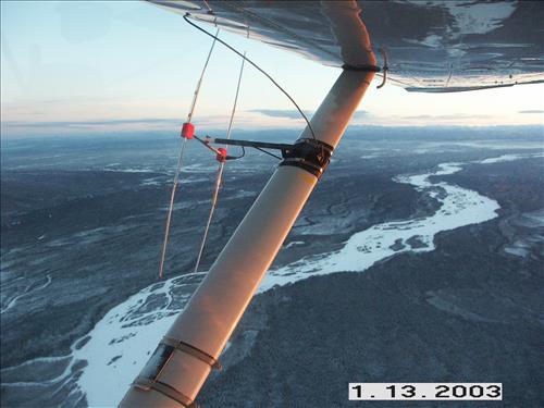 Wolf radio tracking, Denali, 2003/2003