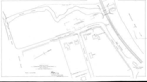 Sketch map Washington's Headquarters and Vicinity, Valley Forge Park
