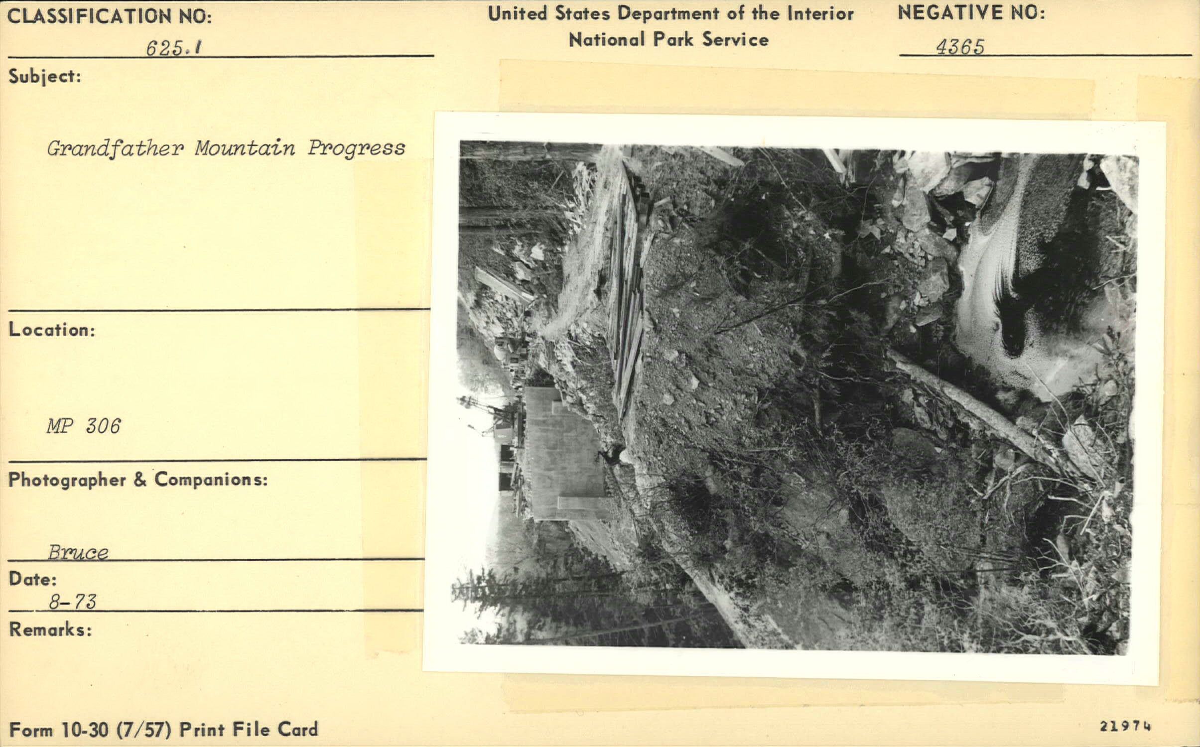 Grandfather Mountain construction progress