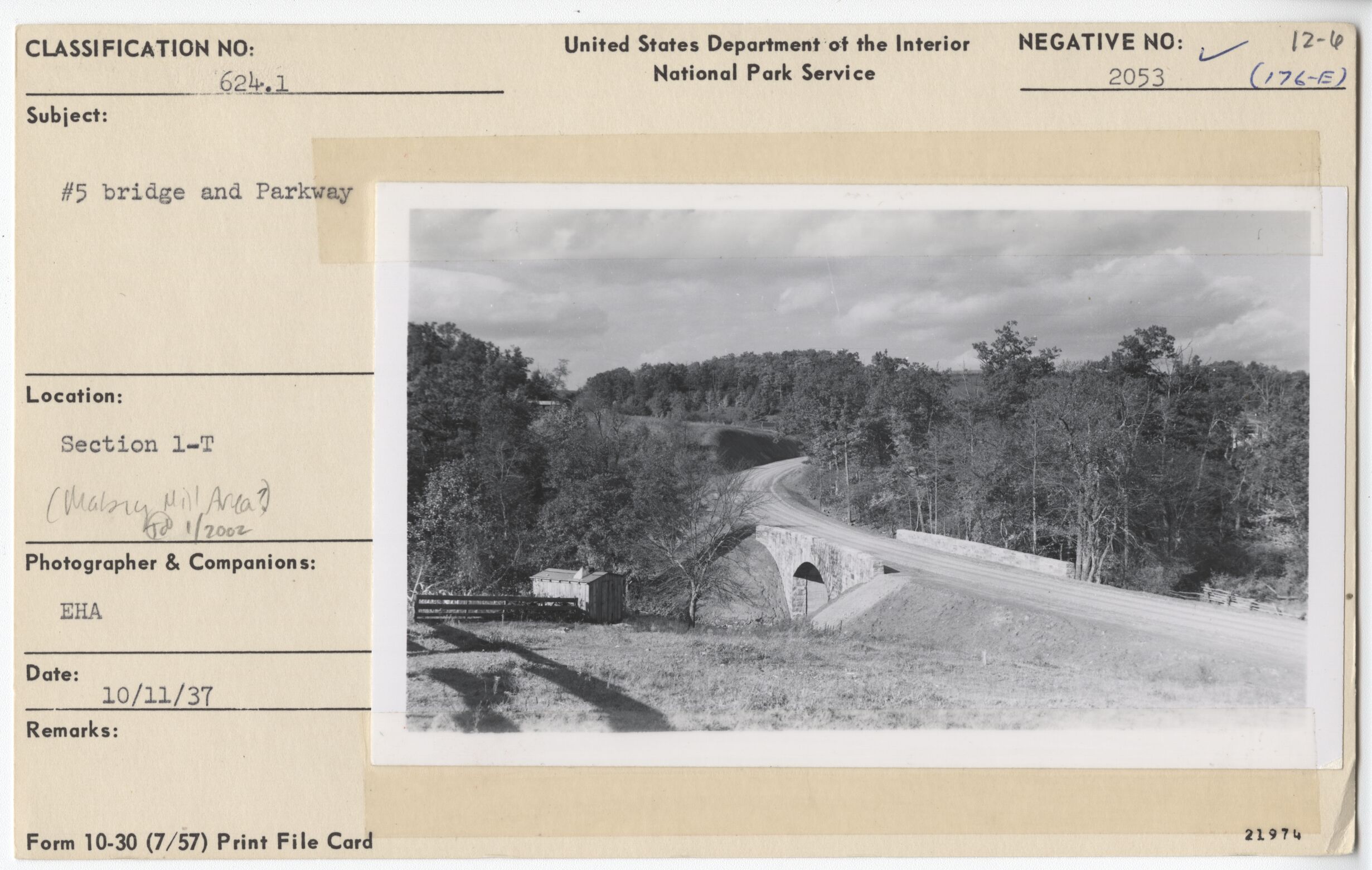 Bridge #5 and the Parkway