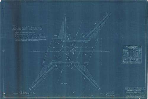 20057.BL-West of Blairstown, NJ--Arch bridge no. 21.25 over highway [1909]