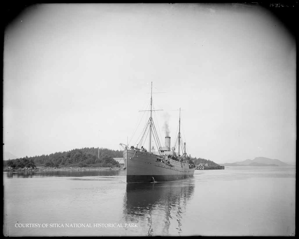Former Russian Trading Post; Merrill's shop in left side of the building.