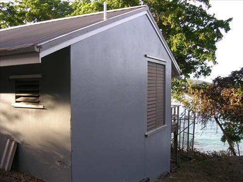 Lyne House exterior at Virgin Islands National Park in Autumn 2007
