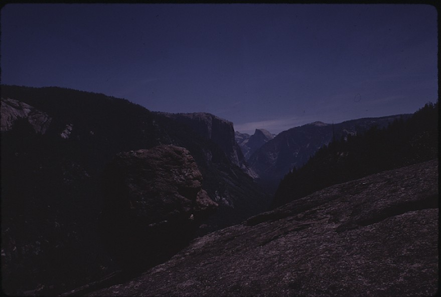 Turtleback Rock - Half Dome