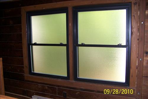 Replace windows and doors to improve energy efficiency at cabin camp 5 in Prince William Forest Park in September 2010 ARRA update