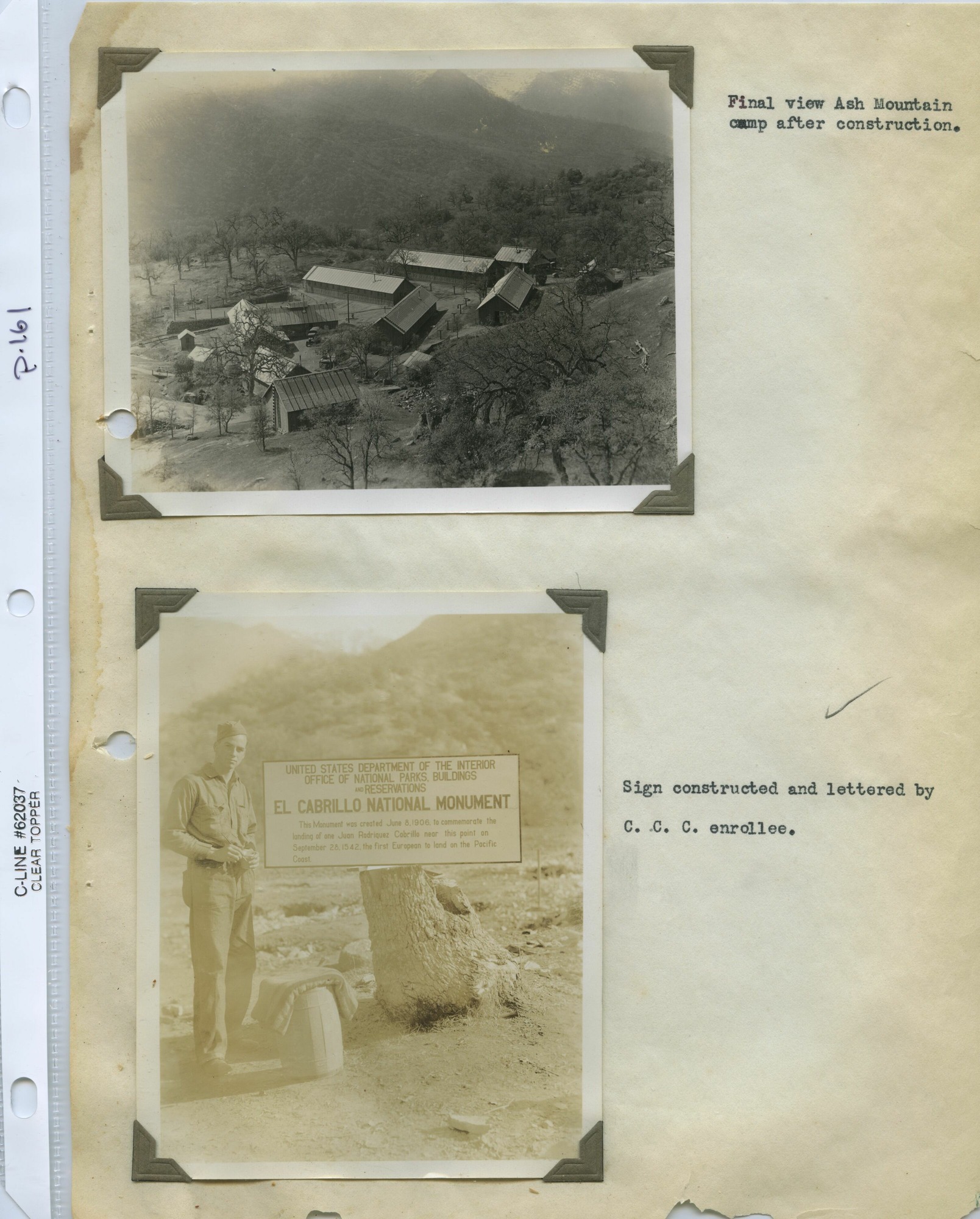 SEKI Civilian Conservation Corps