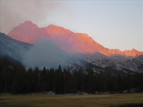 McClure wildfire used for resource benefit, Sequoia and Kings Canyon National Parks, summer 2004