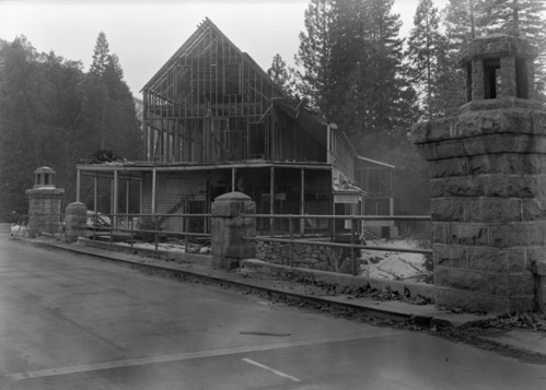CCC taking down old Sentinel Hotel.