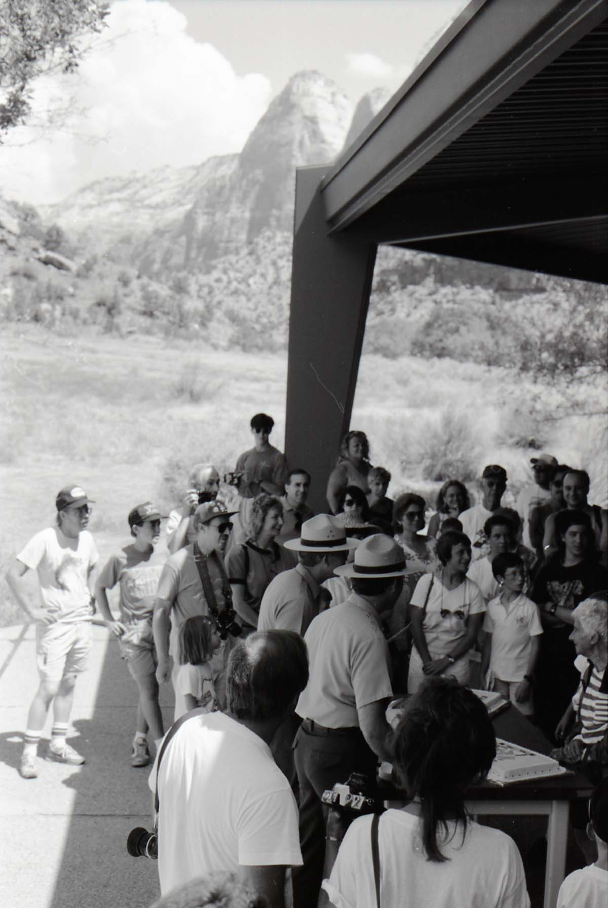 BW Photos of the parks 75th anniversary celebration.