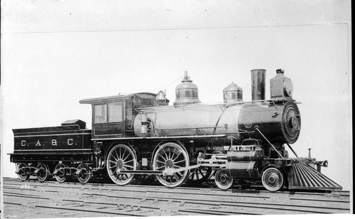 Cleveland, Akron & Columbus no. 043 [4-4-0]