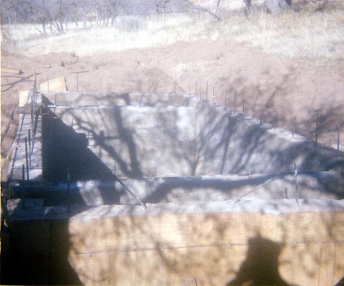 The construction of the Wiley Spring water pipeline.