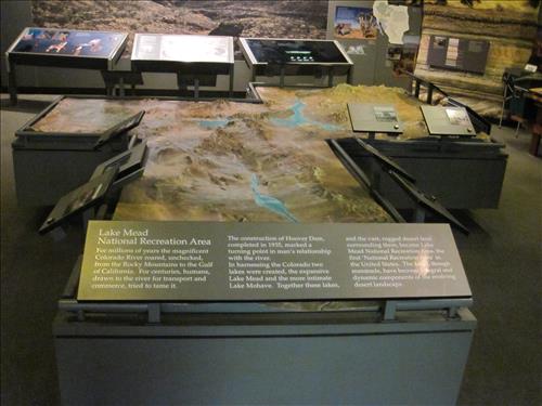Lake Mead NRA Alan Bible Visitor Center Exhibits 1 of 2