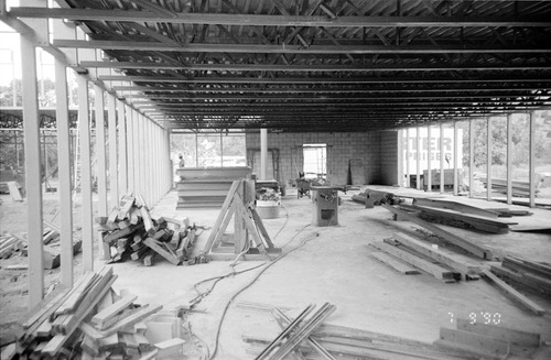 Construction of headquarters addition.