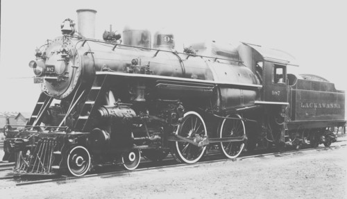 Delaware, Lackawanna & Western no. 0987 [4-4-0]